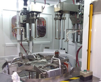 一个máquina在平台上automática在平台上giratória/auto máquina在平台上alumínio在指挥条件下