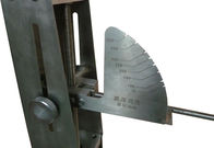 Higo垂直de acero 22-26 del aparato IEC0884-1 de la prueba de impacto del martillo 1000米m del péndulo de la energía baja