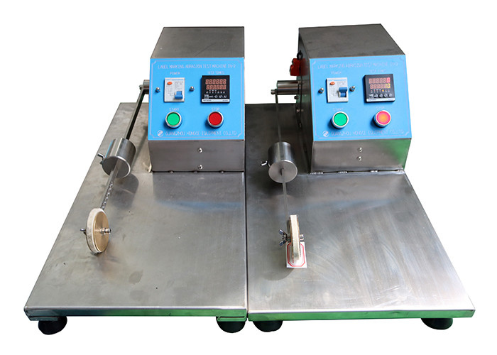 cuadro 8 máquina de marcado de 220V IEC60730-1 de la prueba de abrasión de la etiqueta