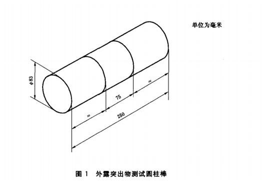 Que thử nhô ra xe đạp điện 250mm Đường kính hợp kim nhôm 83mm